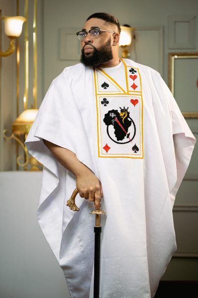 KBE Logo Three Piece Agbada