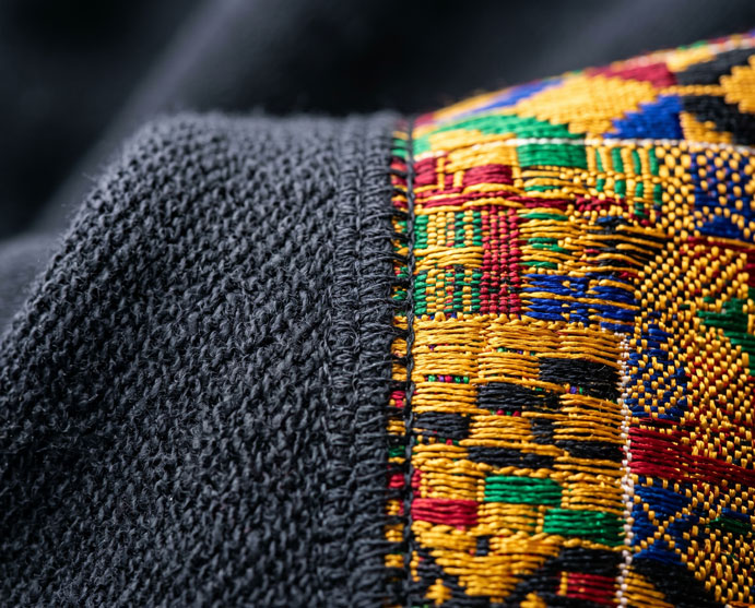 The Anatomy of Luxury Textiles: Heavyweight Fleece, Metallic Suede, and Artisanal Kente
